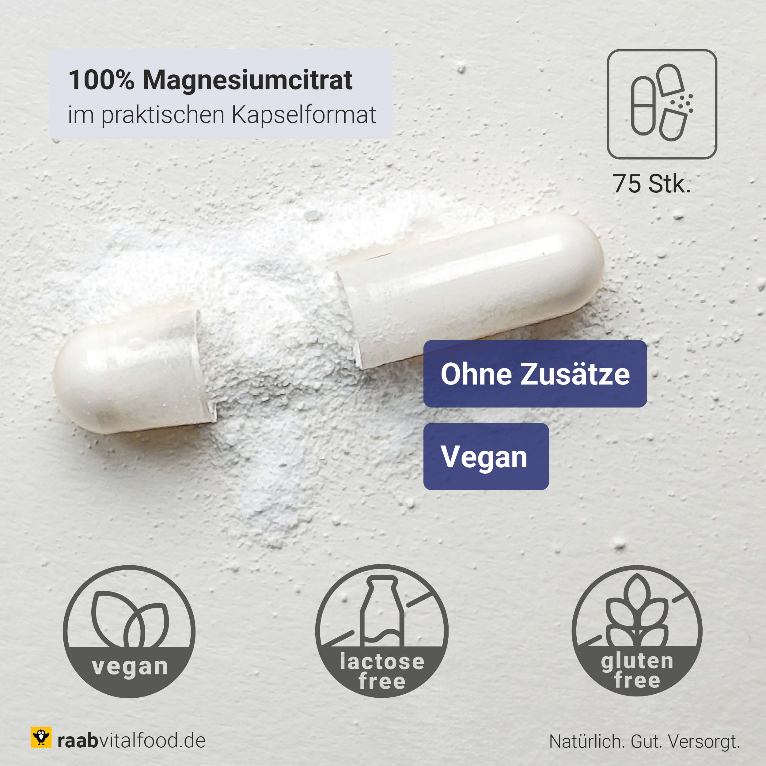 Magnesiumcitrat Kapseln