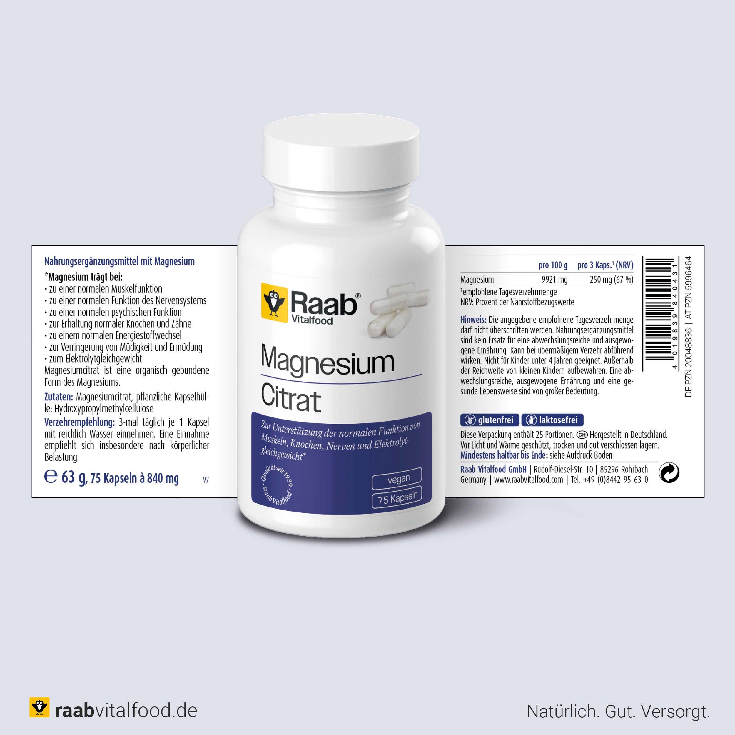Magnesiumcitrat Kapseln