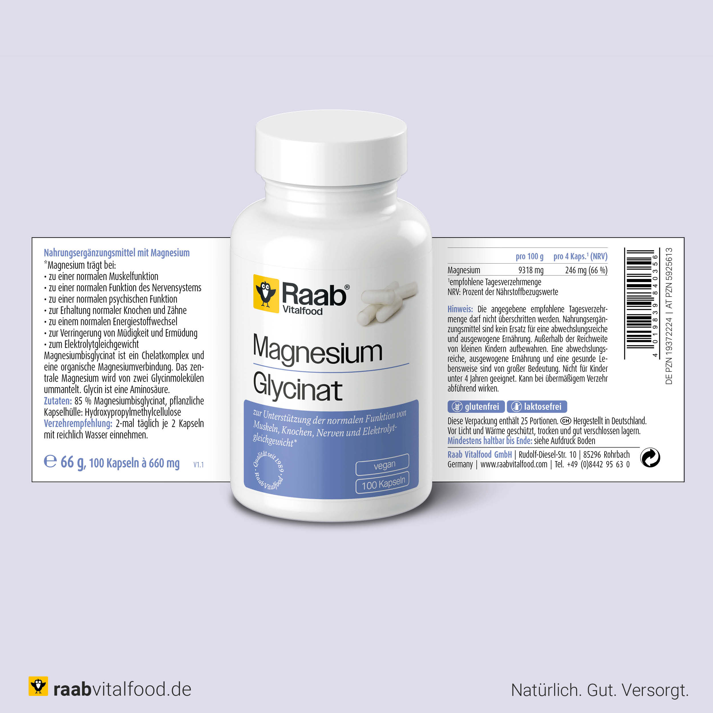 Magnesiumglycinat Kapseln