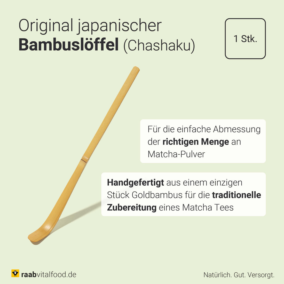 Bambuslöffel für Matcha