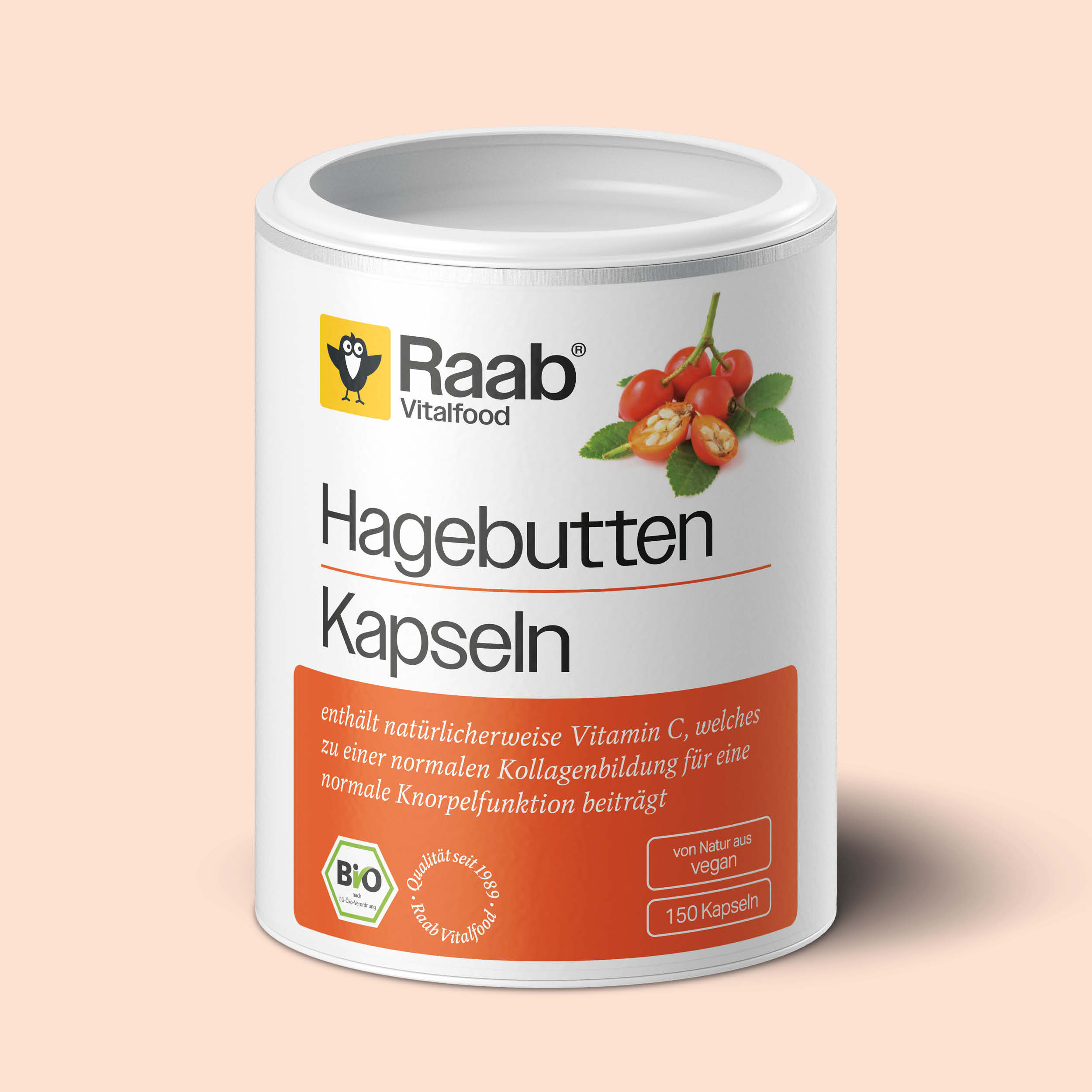 Organic Rose Hip Capsules 