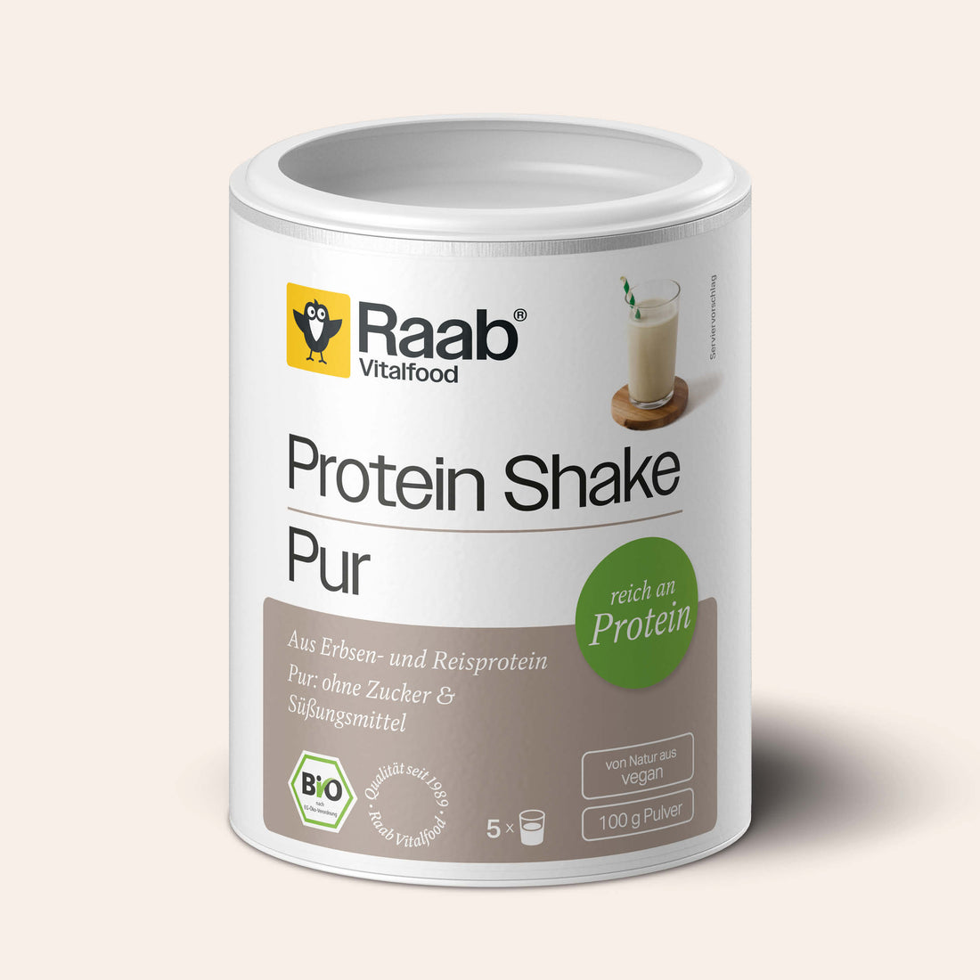 Bio Protein Shake Pur Pulver - 100 g