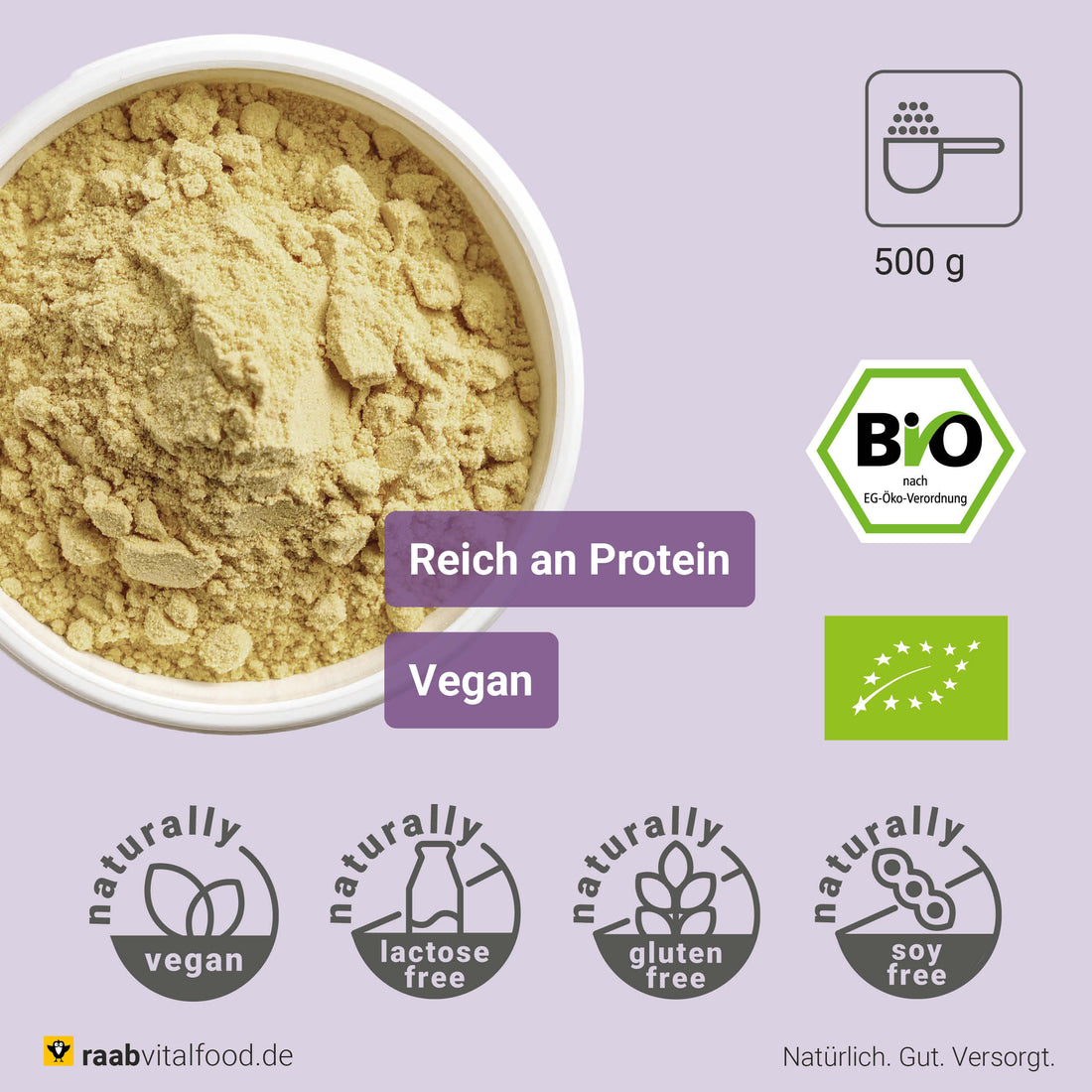 Bio Lupinenprotein Pulver