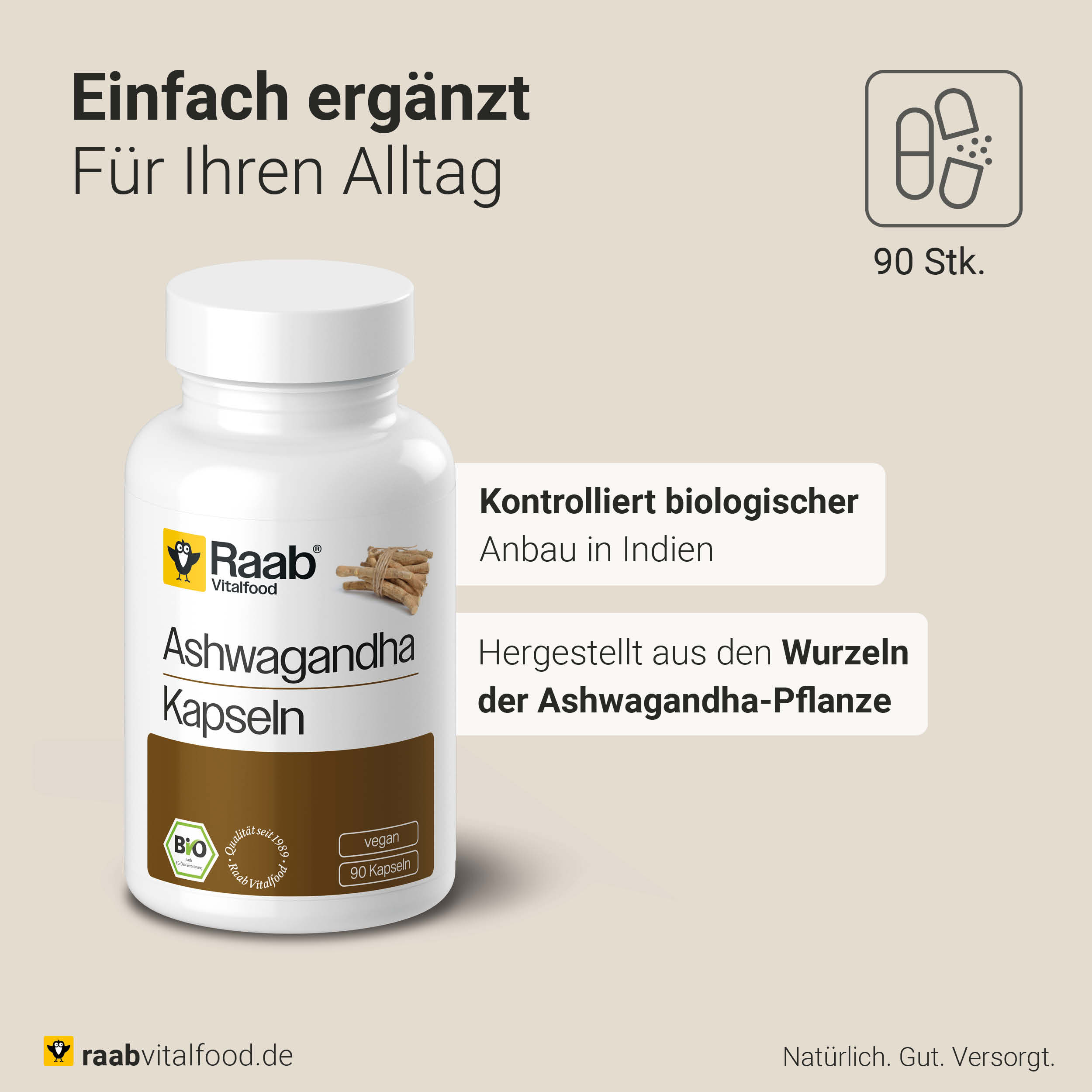 Bio Ashwagandha Kapseln