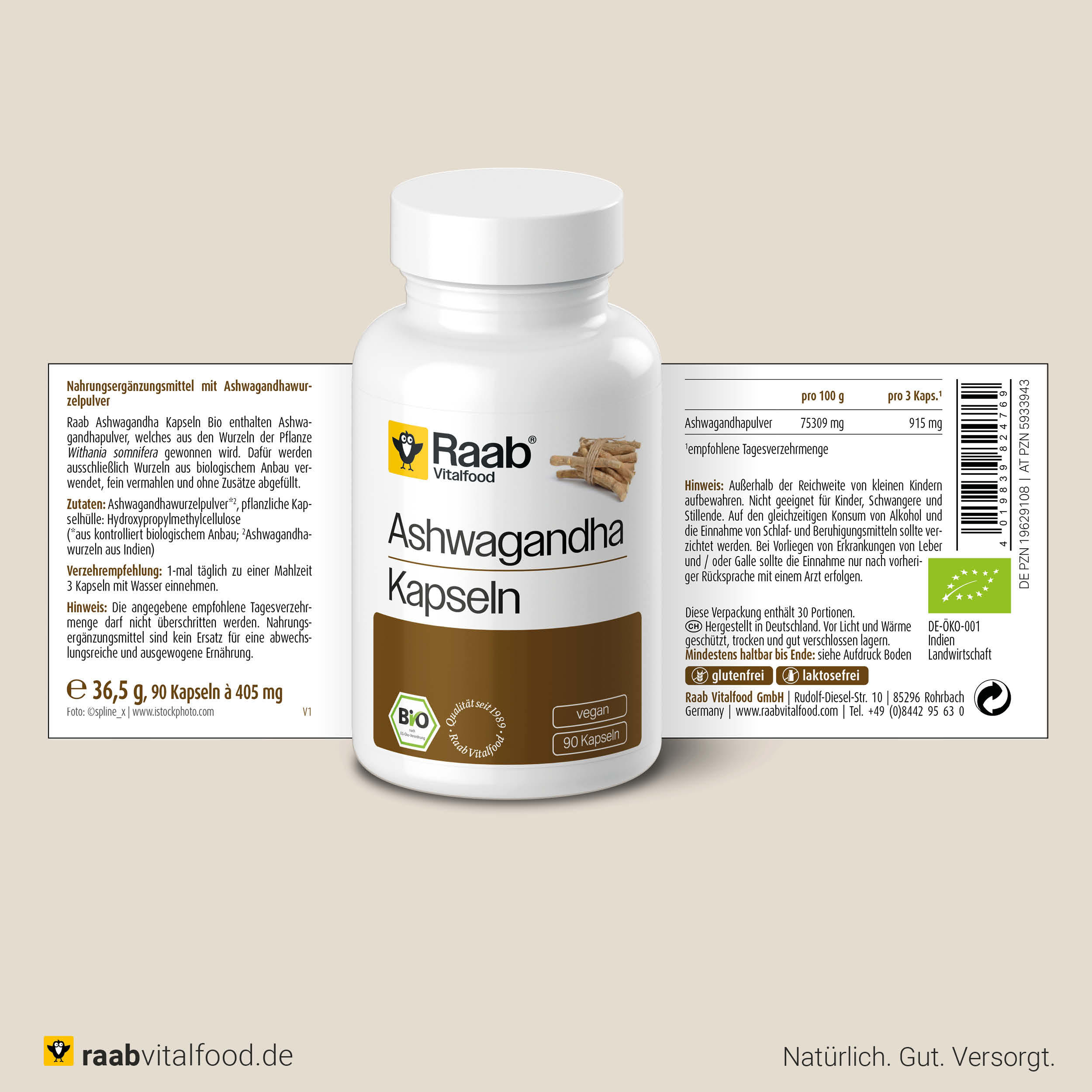 Bio Ashwagandha Kapseln