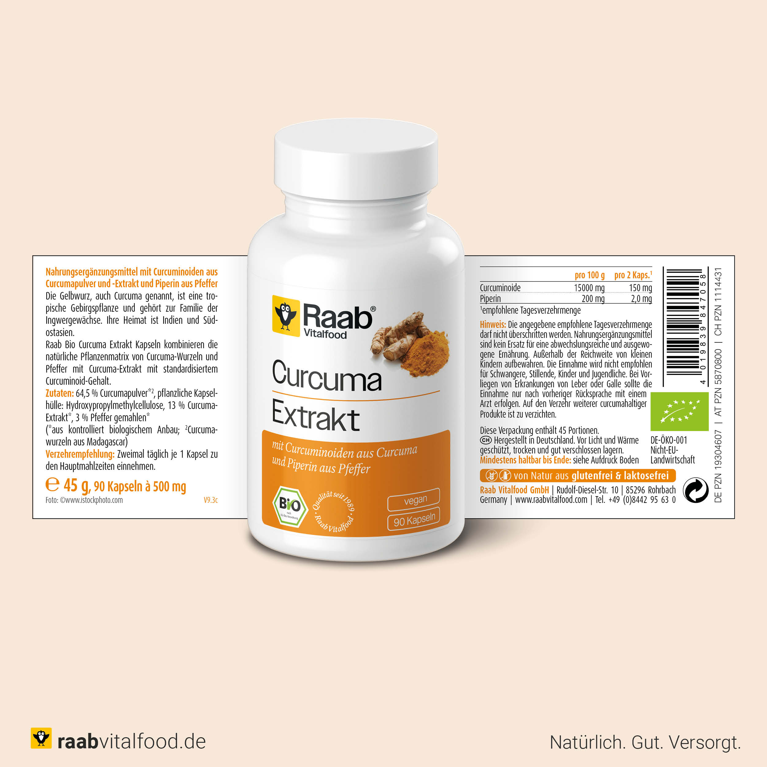 Organic Curcuma Forte Capsules