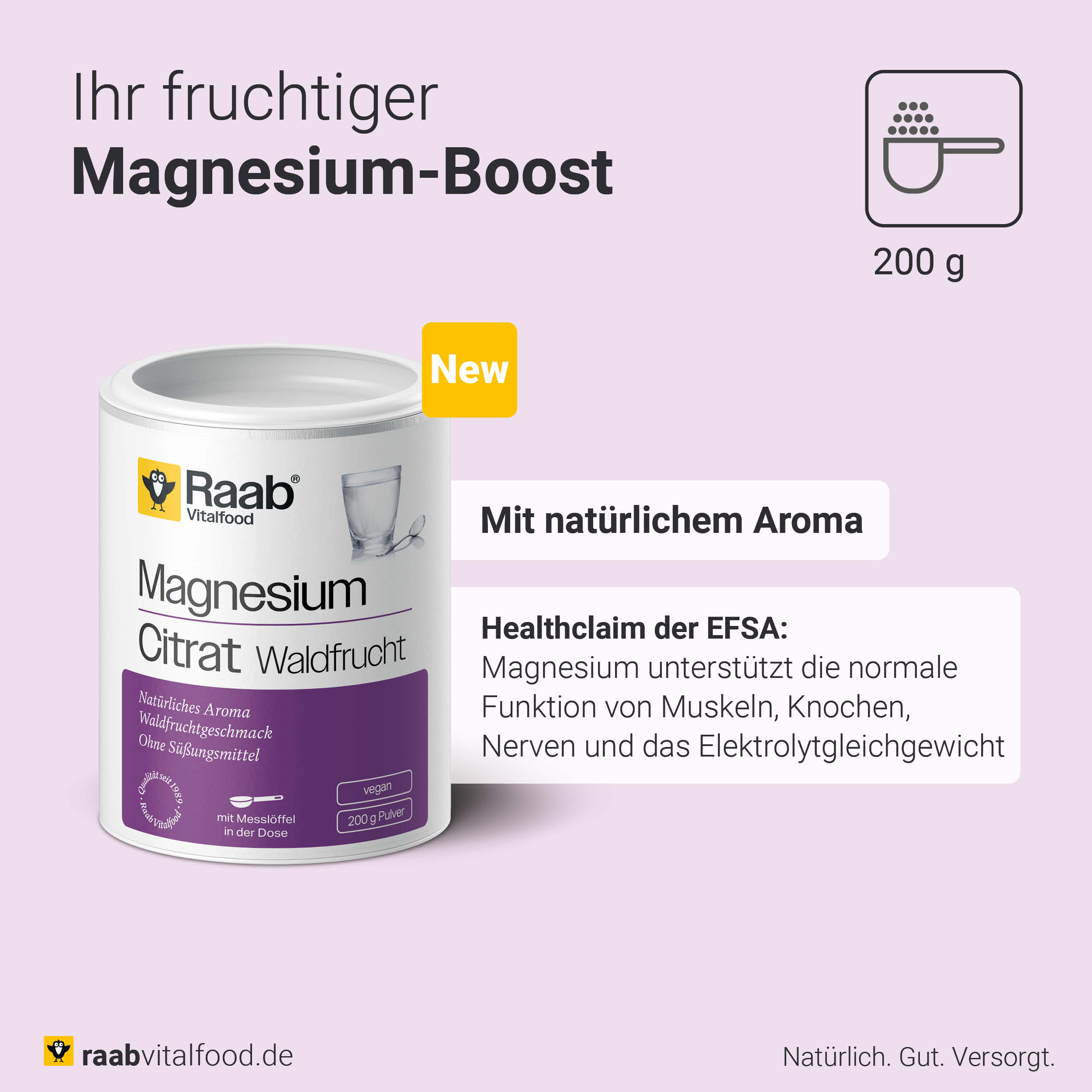 Magnesiumcitrat Waldfrucht