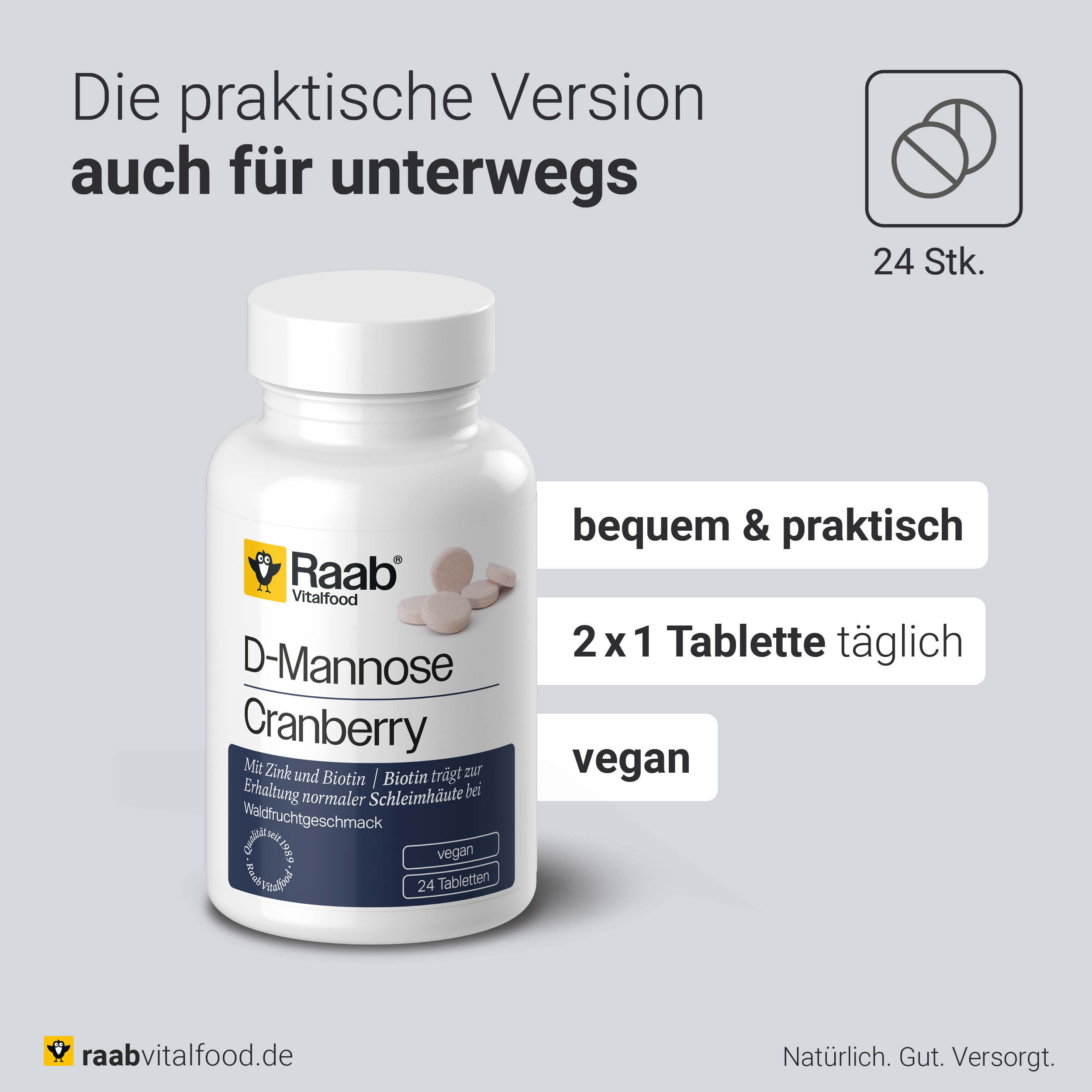 D-Mannose - Cranberry Lozenges