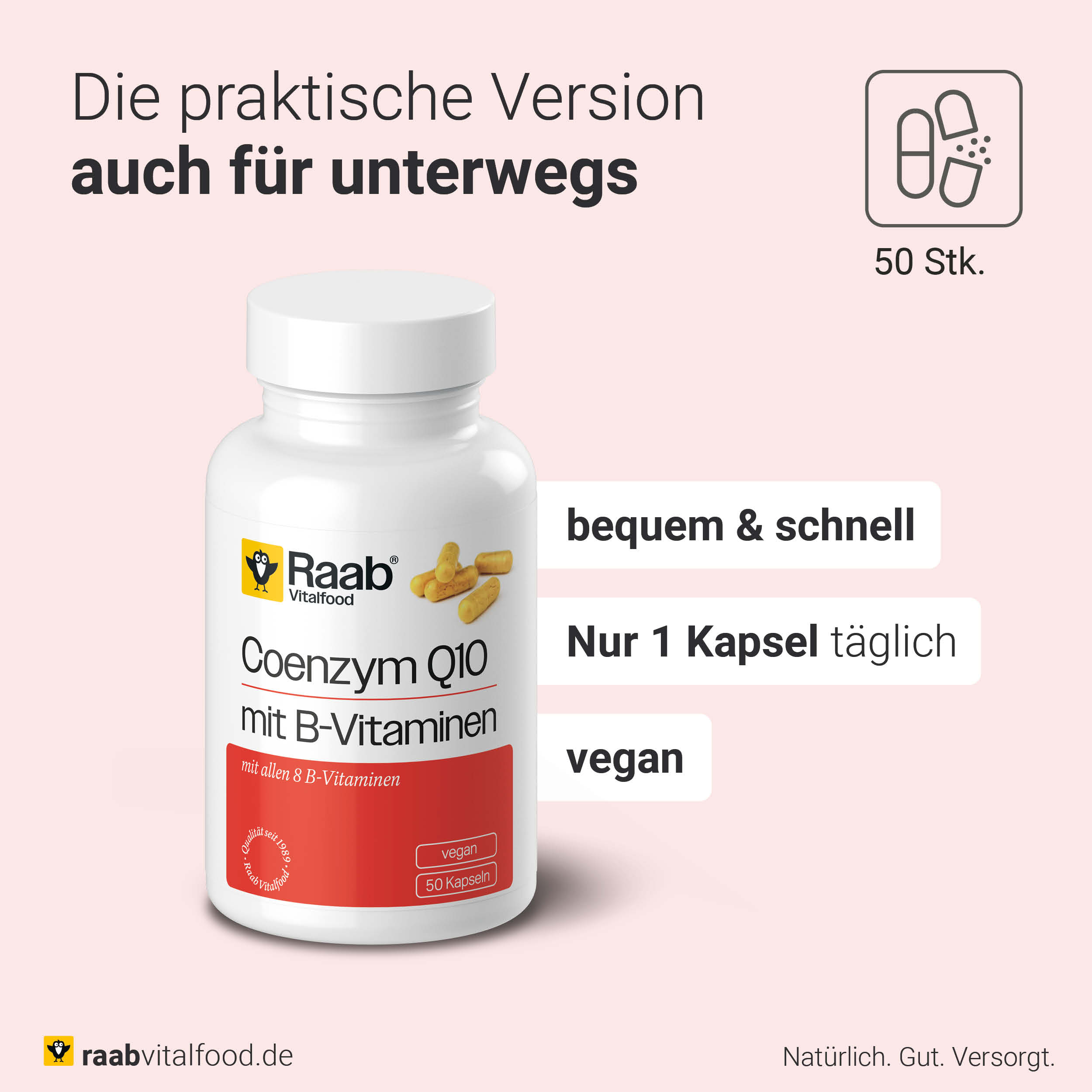Coenzym Q10 mit B-Vitaminen Kapseln