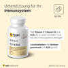 Immun Komplex Tabletten Inhaltsstoffe - Vitamin C, Vitamin D3, Zink die zu einer normalen Funktion des Immunsystem beitragen