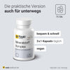 Dose Raab Mineralstoff Komplex mit Hinweis auf praktische Einnahme von 3 x 1 Kapsel täglich, vegan, ideal für unterwegs, 75 Stück.