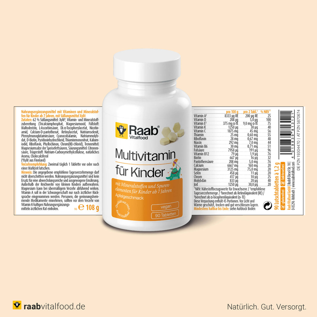 Multivitamin Kids Tabletten