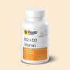 Raab Vitamin B12 + D3 Tabletten 60 Stück - Methylcobalamin und Cholecalciferol, Vitamin B12 trägt zu einem normalen Energiestoffwechsel bei