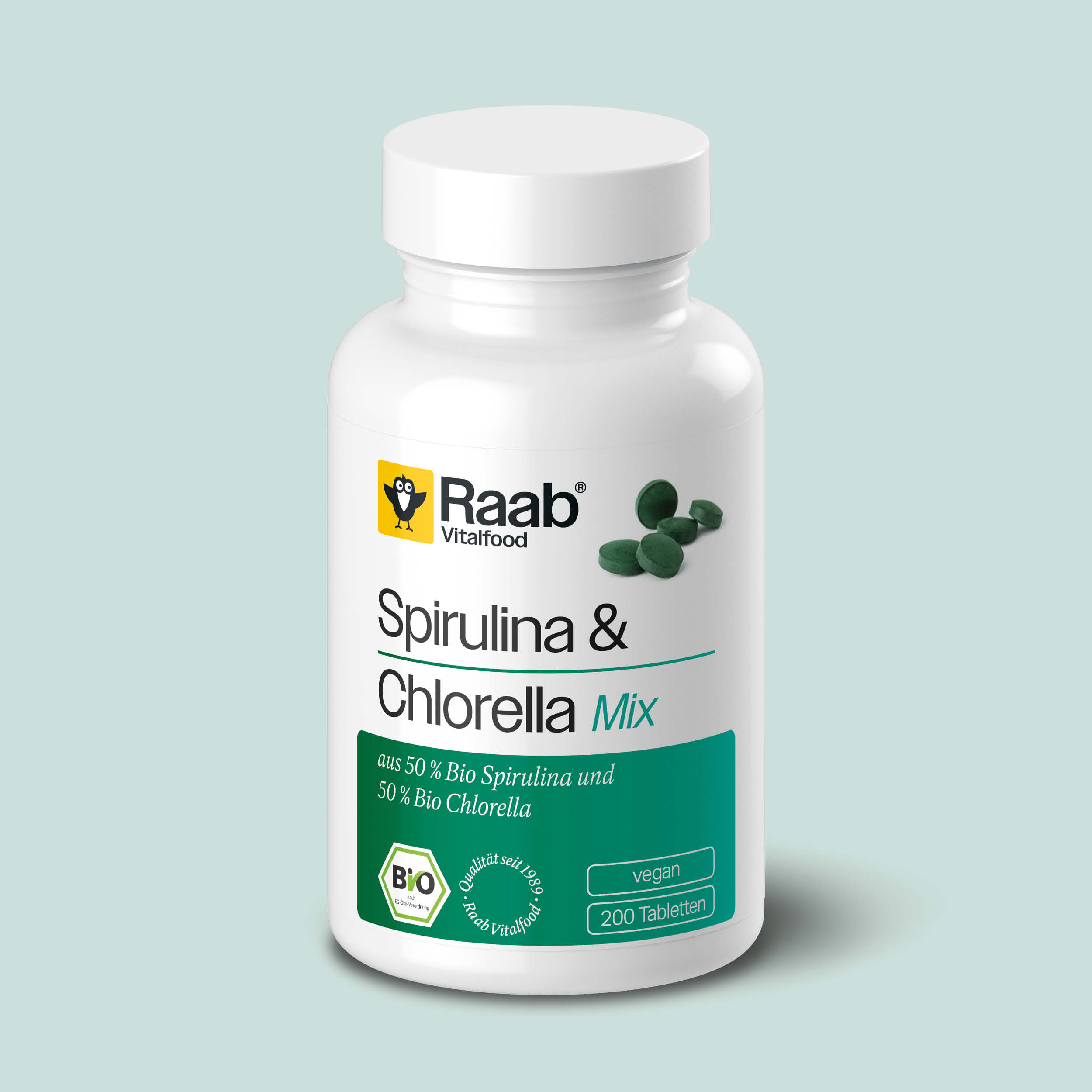 Bio Spirulina + Chlorella Mix Tabletten