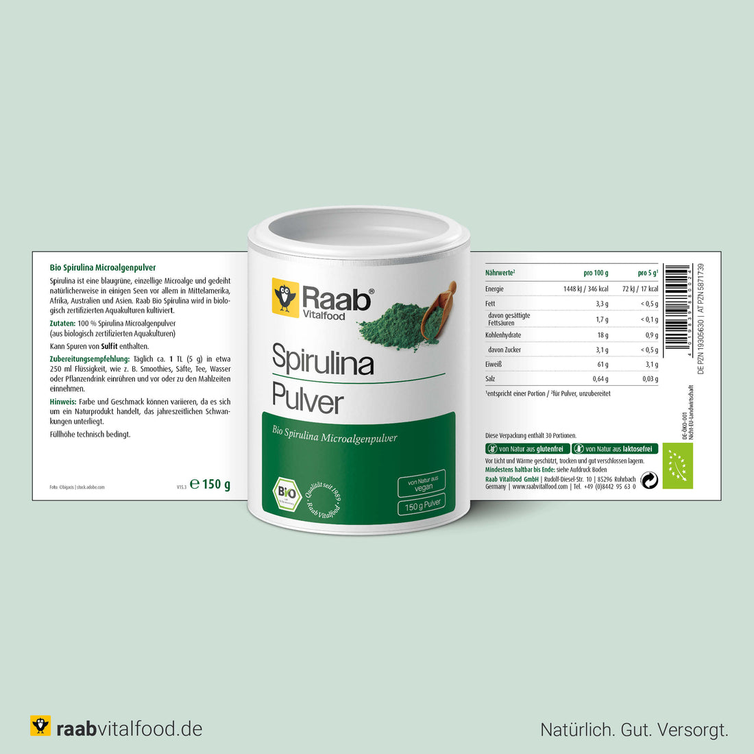 Bio Spirulina Pulver