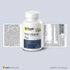 Multivitamin Plus Kapseln - Vitamine, Mineralstoffe, OPC aus Traubenkernen und Curcuminoide mit Lactobacillus und Bifidobacterium von Raab Vitalfood