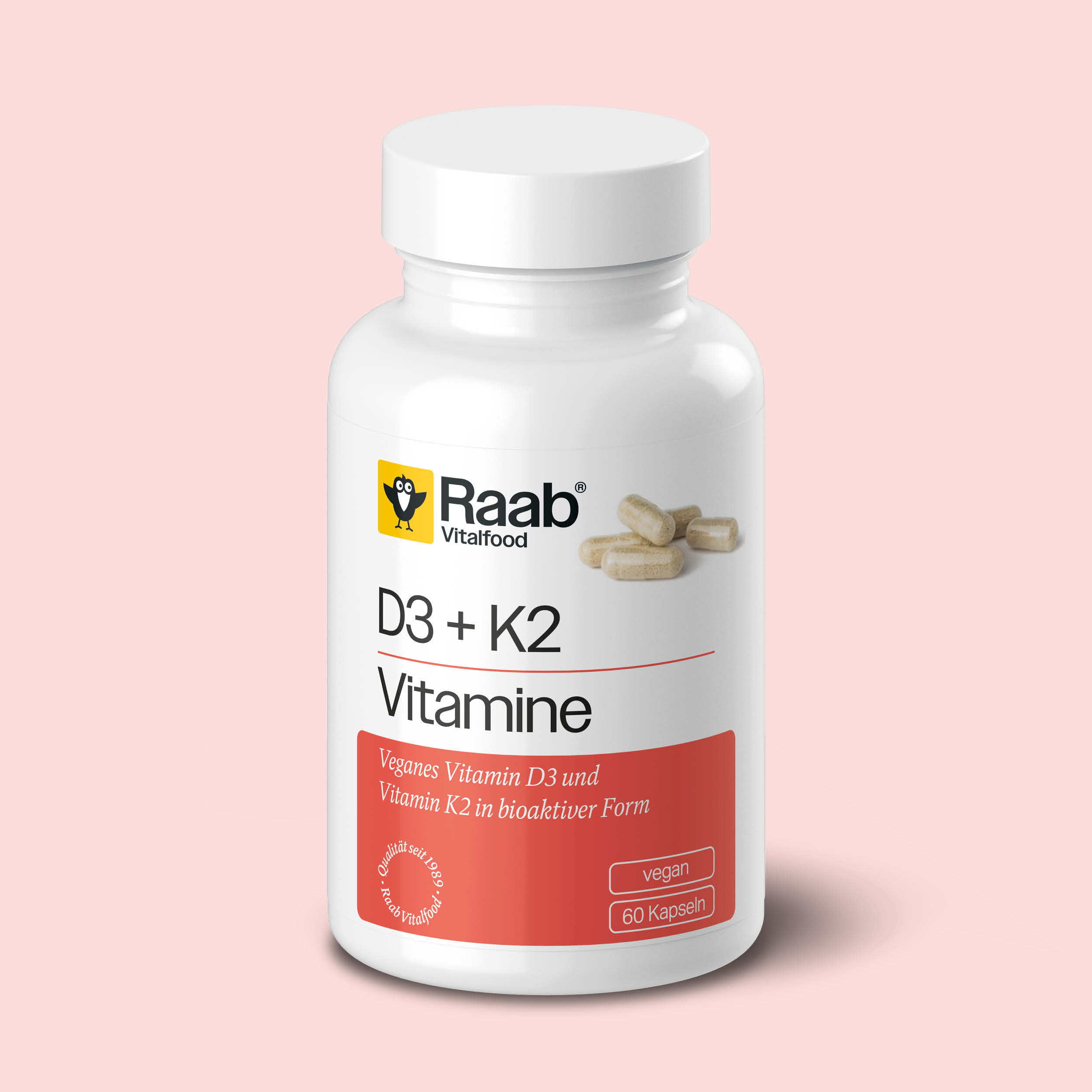 Vitamin D3 + K2 Kapseln