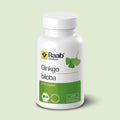Raab Bio Ginkgo biloba Extrakt Kapseln 60 Stück - Ginkgo-Extrakt aus kontrolliert biologischem Anbau, vegan