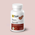 Raab Bio Reishi Kapseln 80 Stück - Reishi-Pilz-Extrakt aus kontrolliert biologischem Anbau, vegan