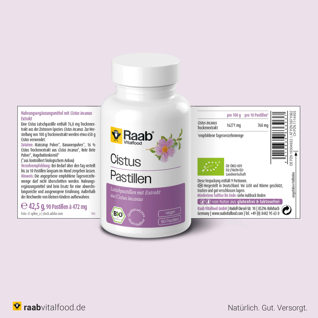 Bio Cistus Extrakt Pastillen