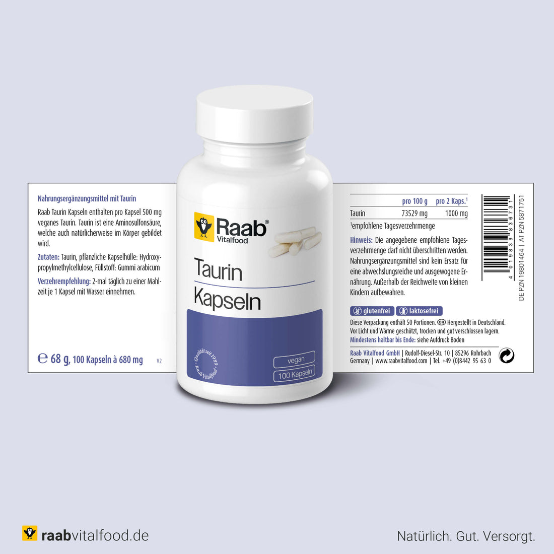 Taurin Kapseln