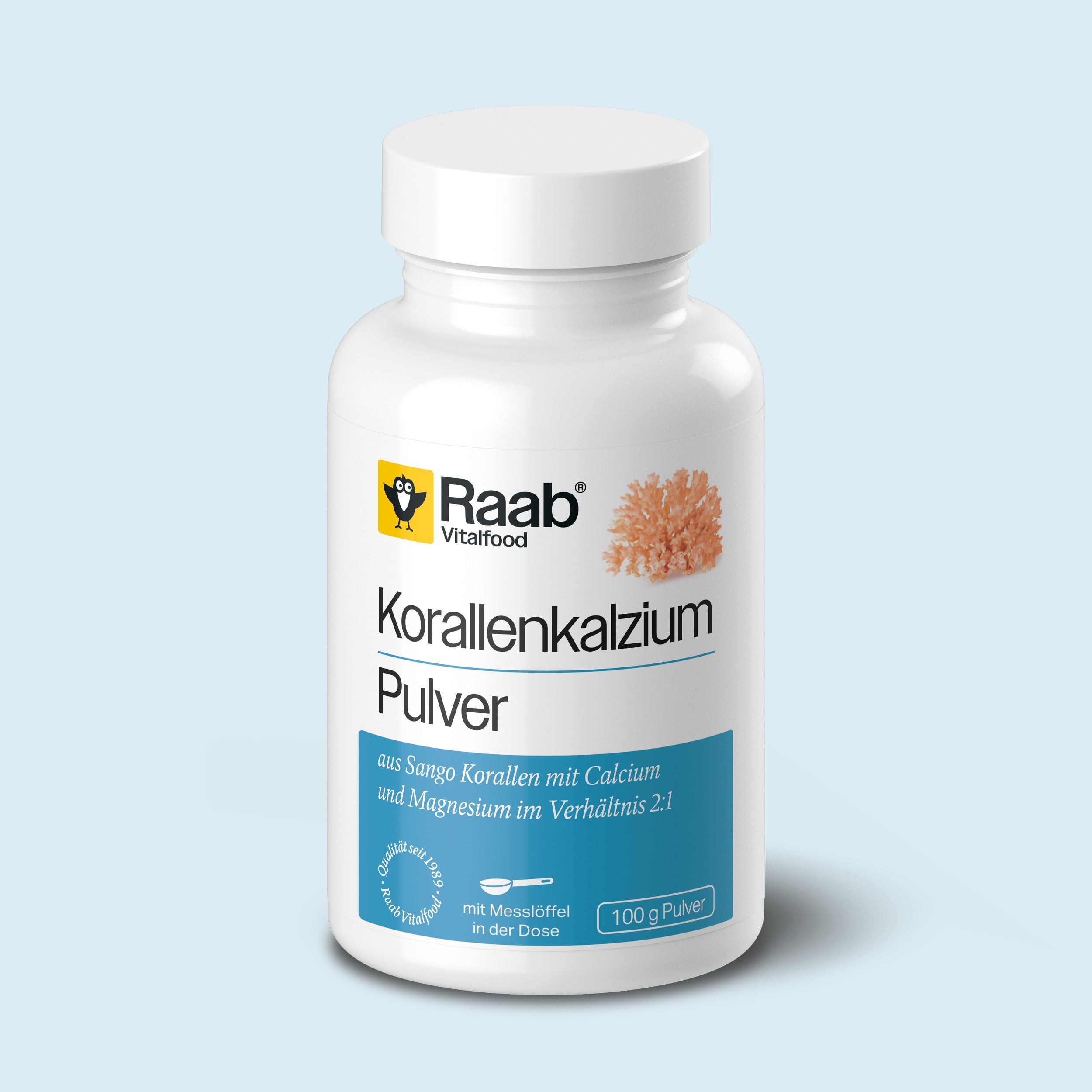 Korallenkalzium Pulver