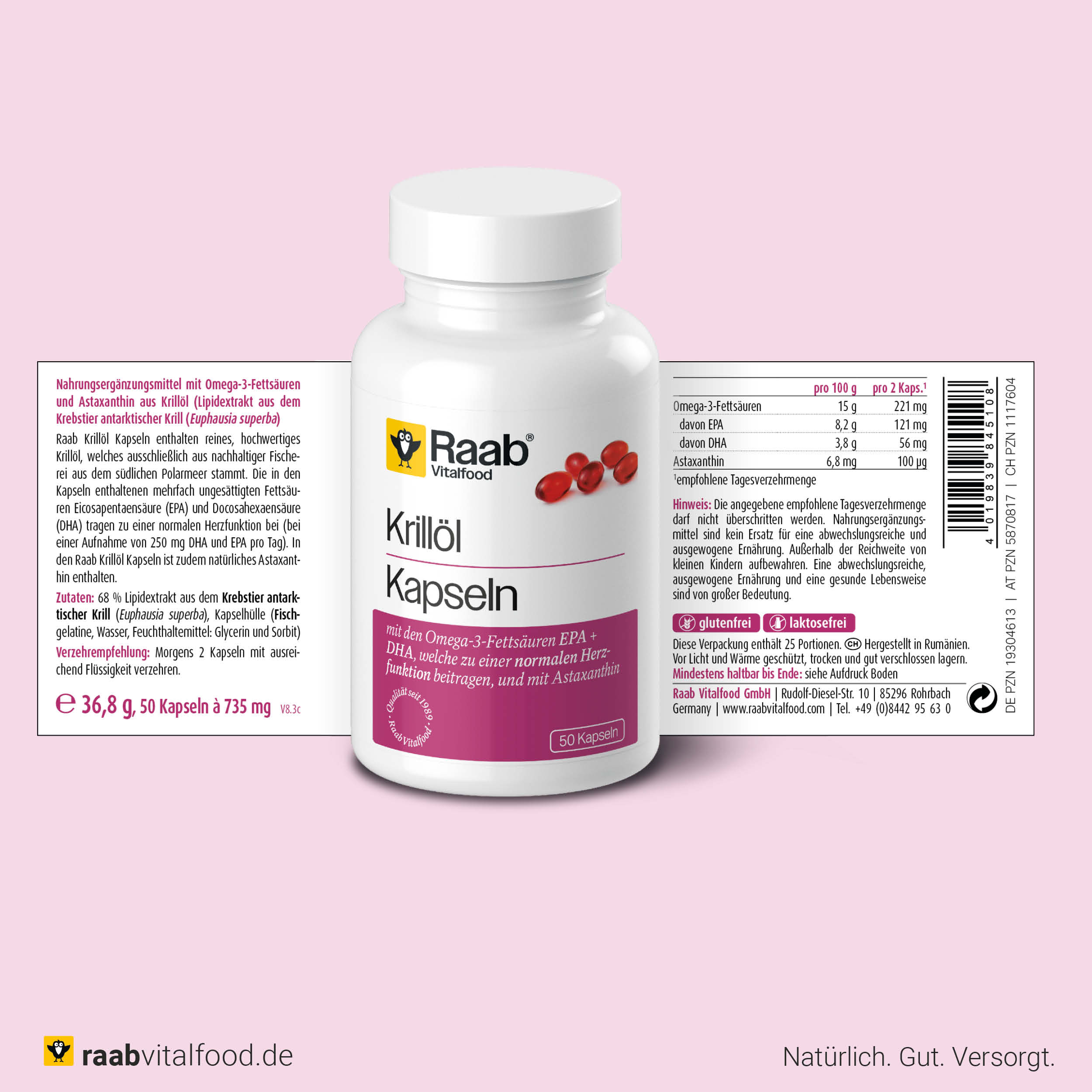 Krillöl Kapseln