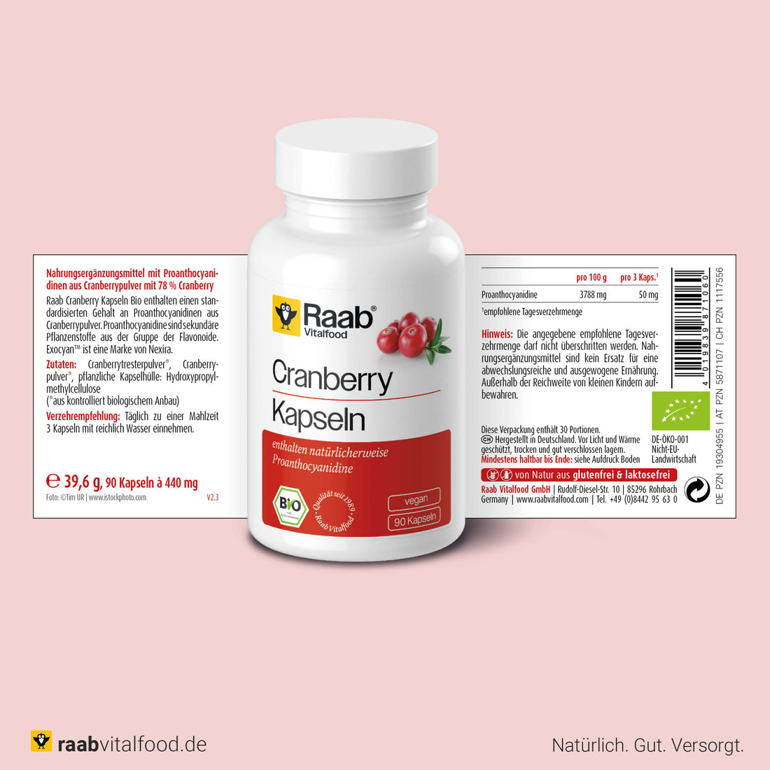 Bio Cranberry Extrakt Kapseln