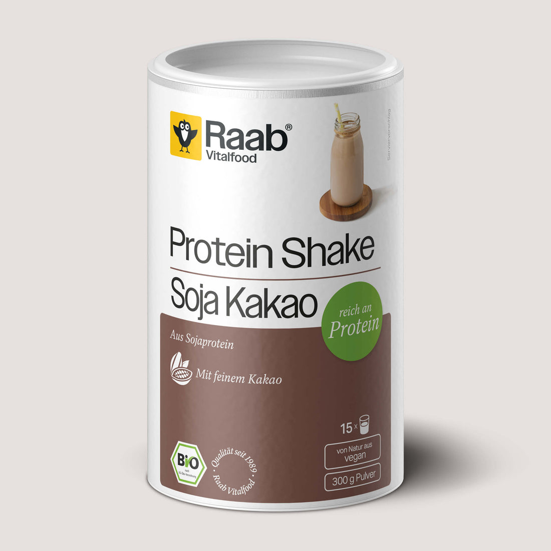 Bio Protein Shake Soja Kakao Pulver