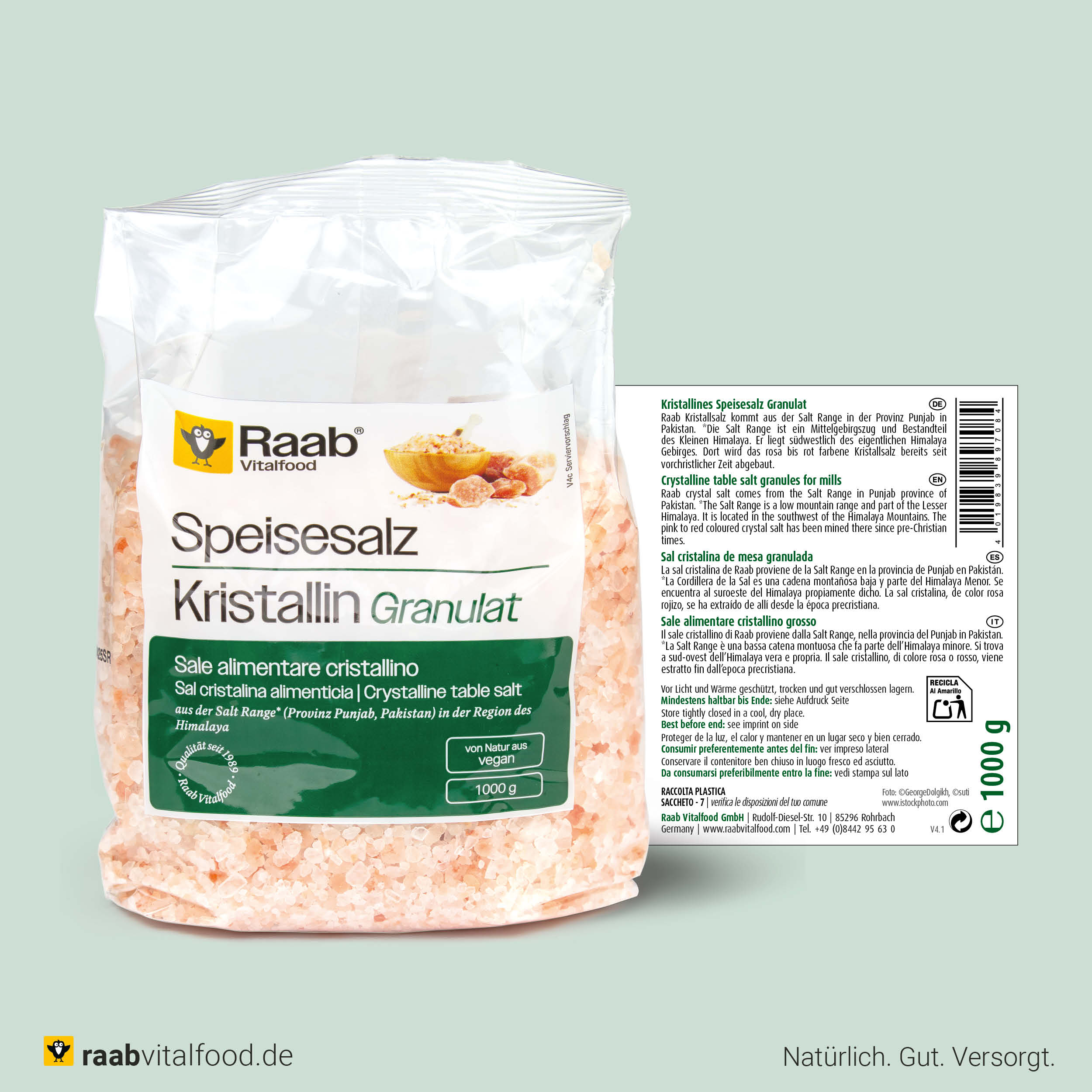 Speisesalz Granulat
