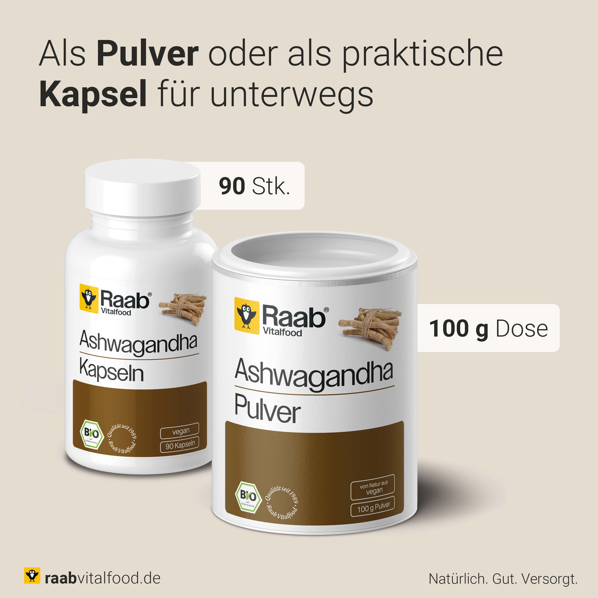 Bio Ashwagandha Pulver