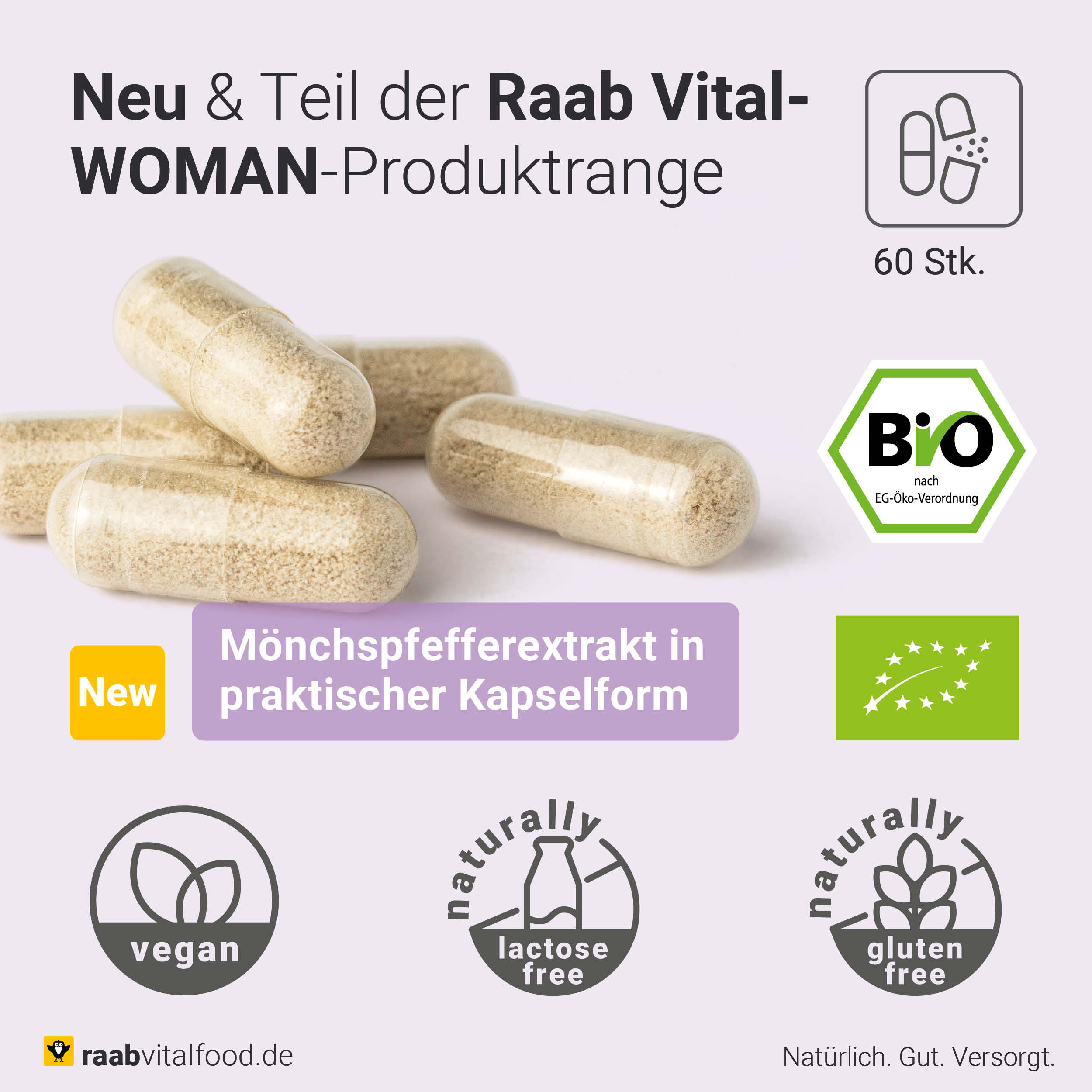 Mönchspfeffer Extrakt Kapseln