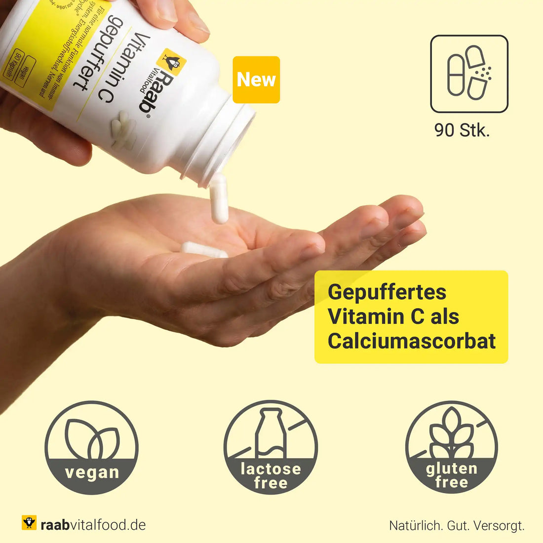 Vitamin C gepuffert Kapseln