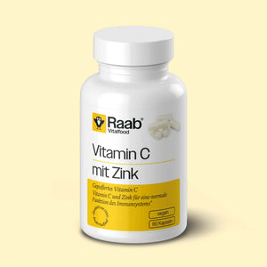 Vitamin C mit Zink Kapseln