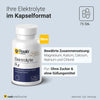 Elektrolyte Pur Kapseln Inhaltsstoffe - Magnesium trägt zu einer normalen Muskelfunktion bei, Kalium trägt zur Aufrechterhaltung eines normalen Blutdrucks bei