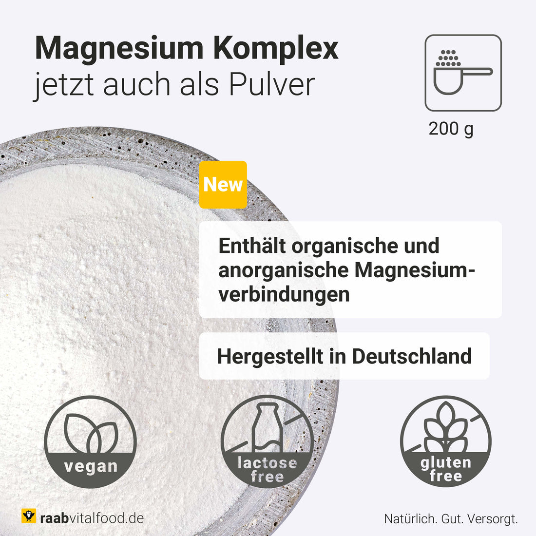 Magnesium Komplex Pulver