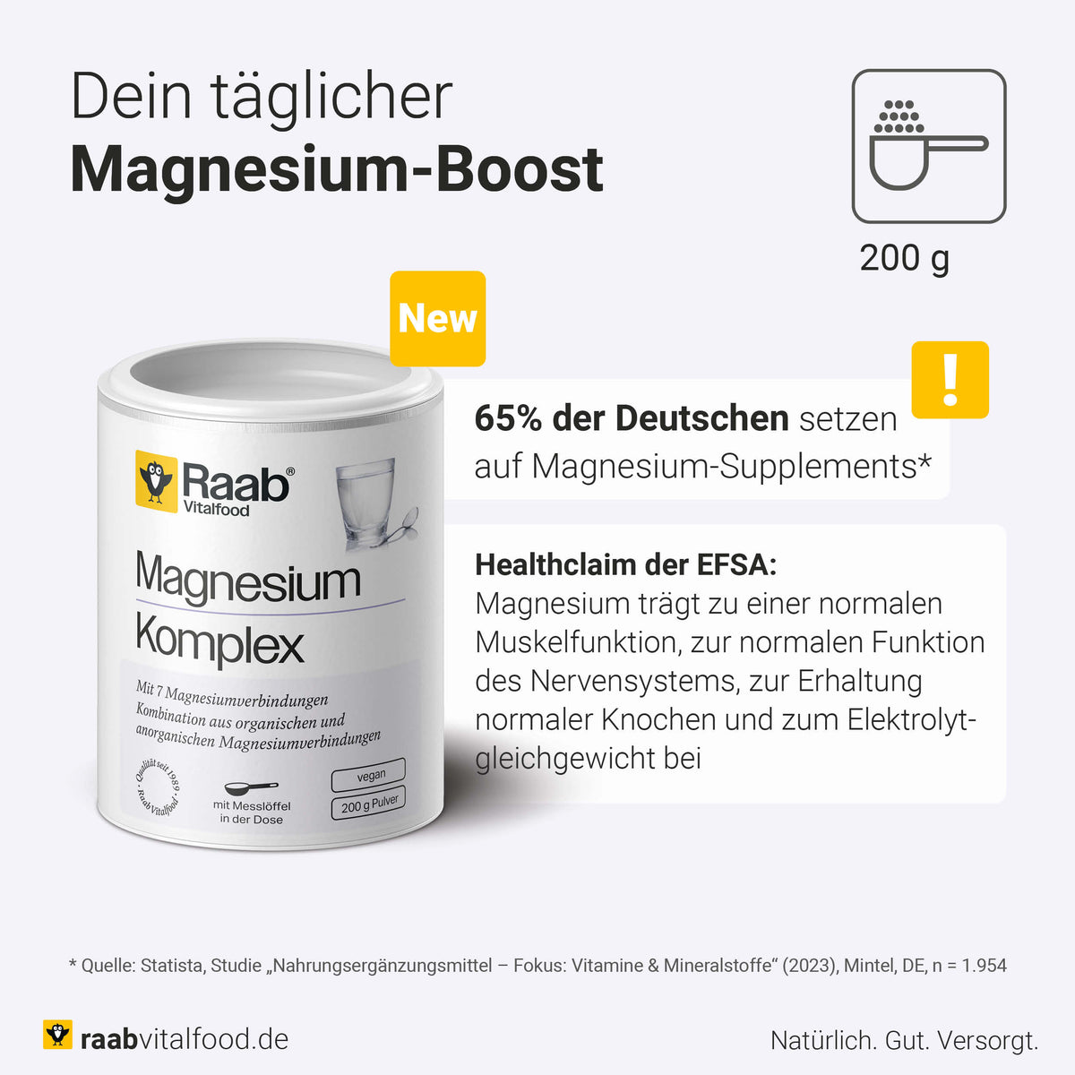 Magnesium Komplex Pulver