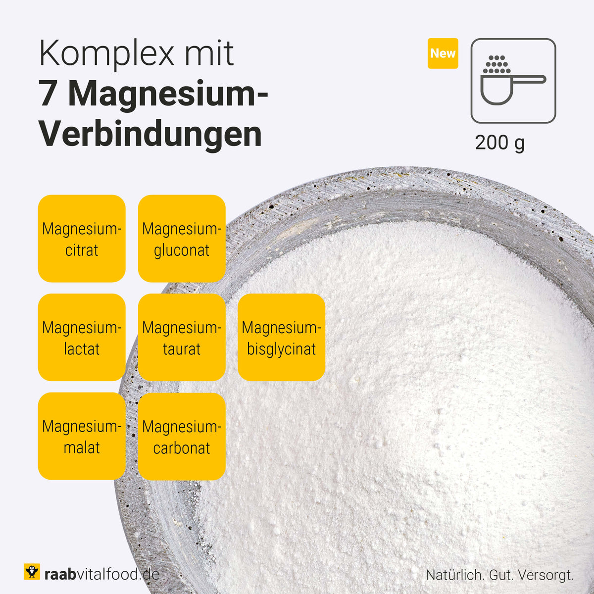 Magnesium Komplex Pulver