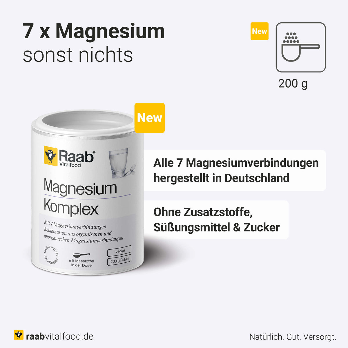 Magnesium Komplex Pulver